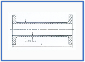 Double Flanged Pipes